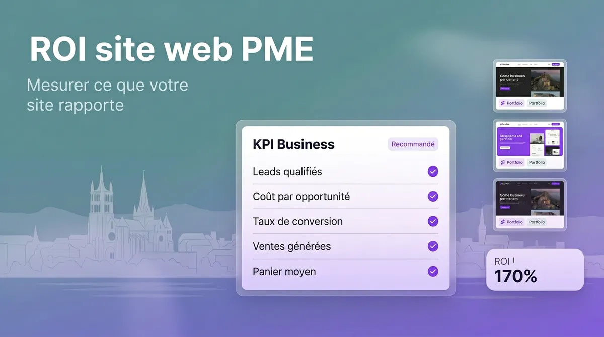 ROI site web PME : mesurer la rentabilité